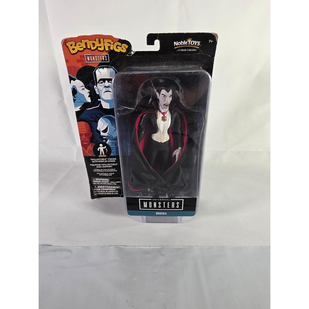 Universal‎ Monsters Dracula Bendyfigs Action Figure Noble Toys Damaged Box